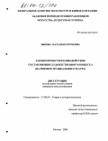 Зыкова, Наталья Сергеевна. Закономерности взаимодействия составляющих художественного процесса: На примере музыкального театра: дис. кандидат искусствоведения: 17.00.09 - Теория и история искусства. Москва. 2004. 179 с.