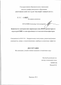 Краснов, Александр Александрович. Зависимости электрических параметров нано-МОП транзисторов со структурой КНИ от конструктивных и технологических факторов: дис. кандидат технических наук: 05.27.01 - Твердотельная электроника, радиоэлектронные компоненты, микро- и нано- электроника на квантовых эффектах. Воронеж. 2012. 103 с.